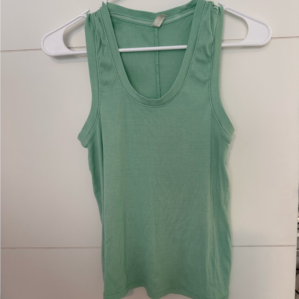 NWOT Free People Mint Green Sleeveless Women's Top